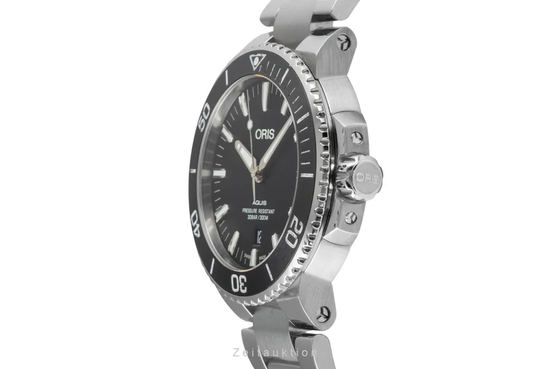 Oris Aquis Date steel automatic men's watch 01 733 7730 4154-07 8 24 05PEB LP: 2300EUR [2507497]