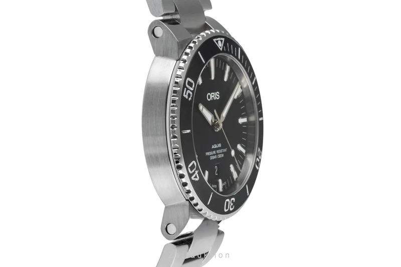 Oris Aquis Date steel automatic men's watch 01 733 7730 4154-07 8 24 05PEB LP: 2300EUR [2507497]