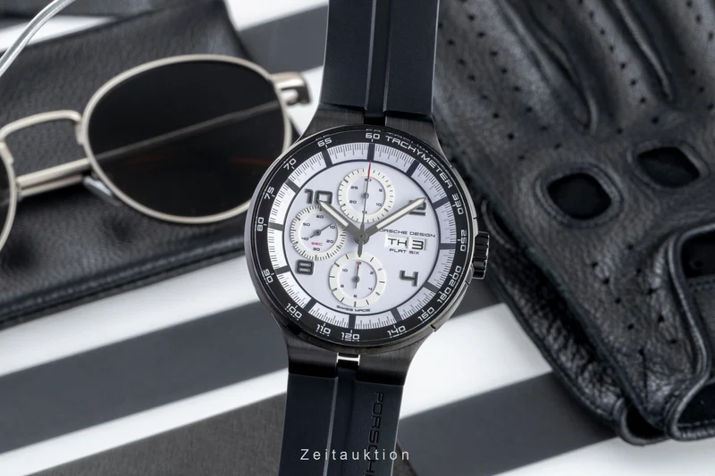 Porsche Design Flat Six chronograph steel automatic men's watch 6360.4364.1254 [2600331]