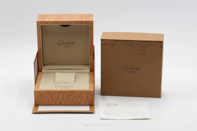Glashütte PanoInverse XL steel manual winding men's watch 1-66-06-04-22 [2600294]