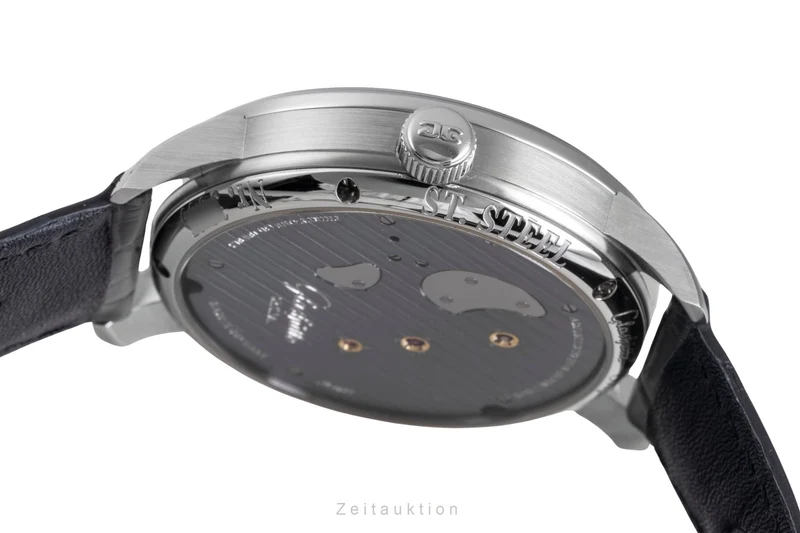 Glashütte PanoInverse XL steel manual winding men's watch 1-66-06-04-22 [2600294]