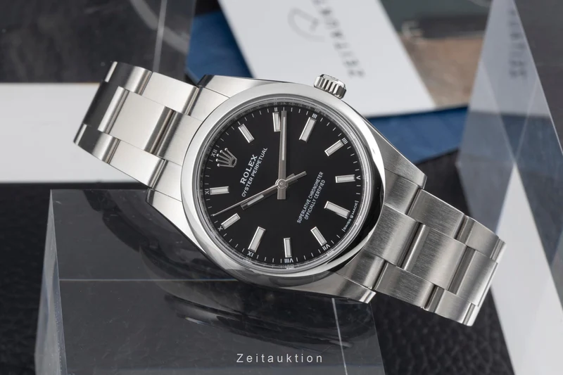 Rolex Oyster Perpetual steel automatic unisex 124200-0002 [2507491]