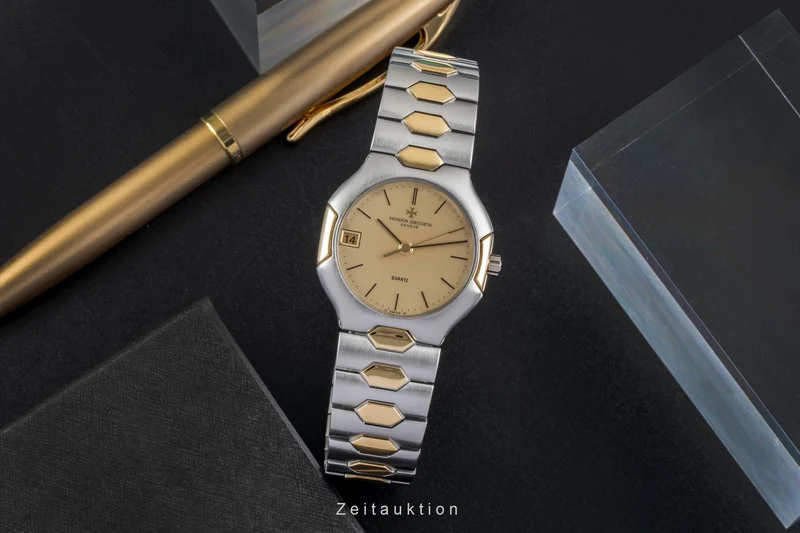 Vacheron & Constantin steel / gold quartz unisex 73001/946 Vintage [2507313]