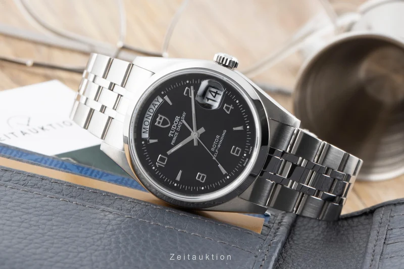 Tudor Date-Day steel automatic men's watch 76200 [2600420]