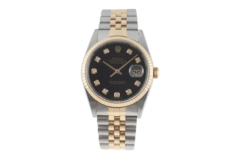 Rolex Datejust steel / gold automatic men's watch 16233 [2600533]