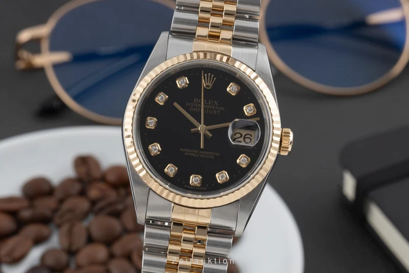 Rolex Datejust steel / gold automatic men's watch 16233 [2600533]
