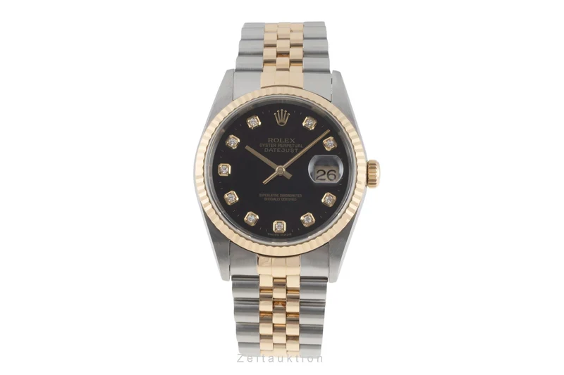 Rolex Datejust steel / gold automatic men's watch 16233 [2600533]