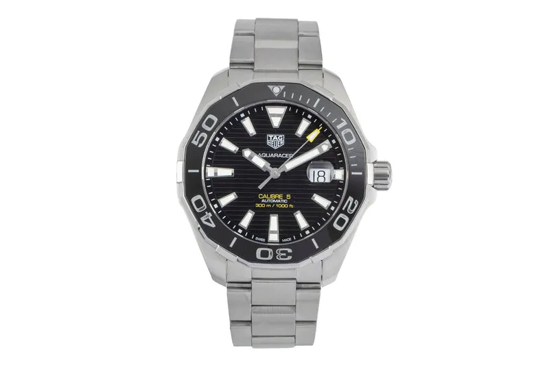 Tag Heuer Aquaracer steel automatic men's watch WAY201A.BA0927 [2600418]