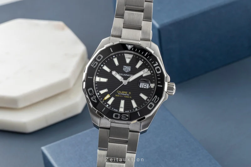 Tag Heuer Aquaracer steel automatic men's watch WAY201A.BA0927 [2600418]