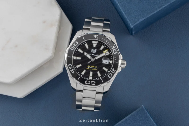 Tag Heuer Aquaracer steel automatic men's watch WAY201A.BA0927 [2600418]