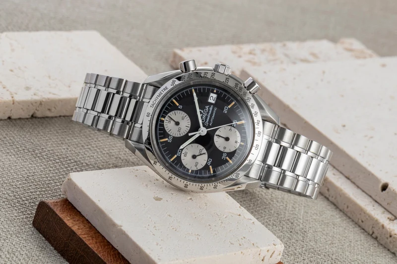 Omega Speedmaster Date chronograph steel automatic men's watch 3511.50.00 LP: 6100EUR [2506612]