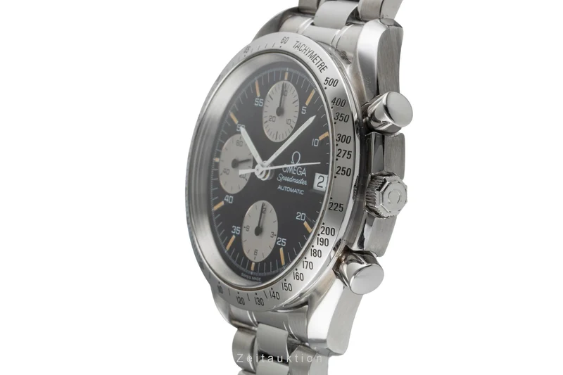 Omega Speedmaster Date chronograph steel automatic men's watch 3511.50.00 LP: 6100EUR [2506612]
