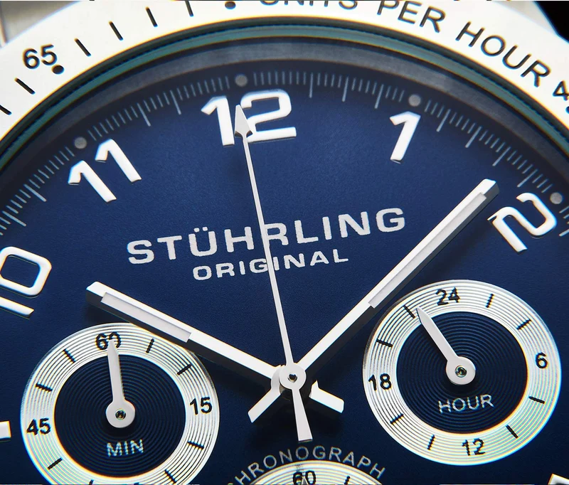 Stührling Concorso 665B Quartz 40mm Chronograph