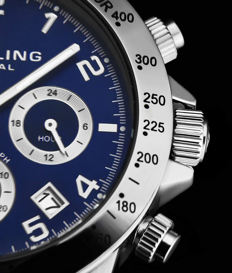 Stührling Concorso 665B Quartz 40mm Chronograph