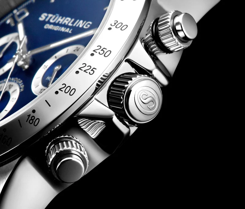 Stührling Concorso 665B Quartz 40mm Chronograph