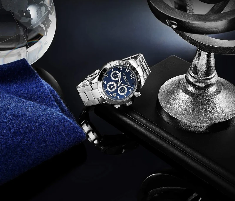 Stührling Concorso 665B Quartz 40mm Chronograph