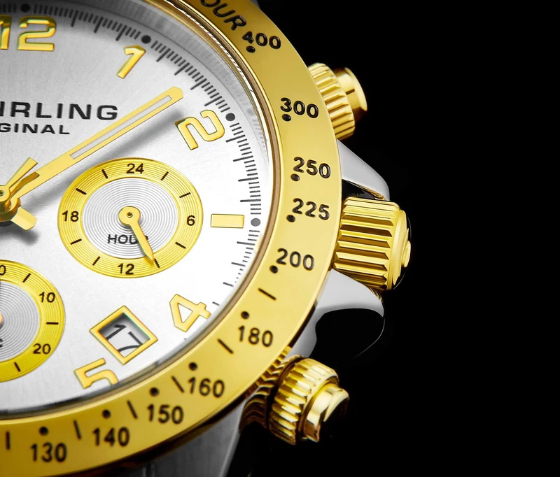 Stührling Concorso 665B Quartz 40mm Chronograph
