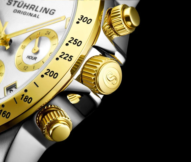 Stührling Concorso 665B Quartz 40mm Chronograph