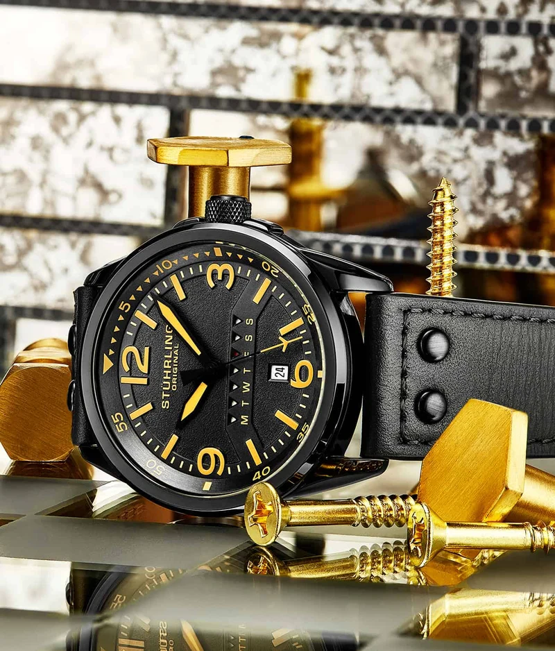 Stührling 447A Quartz 44mm Aviator