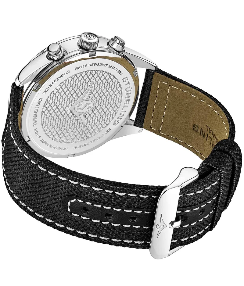 Stührling Sky Navigator Quartz Aviator 42mm
