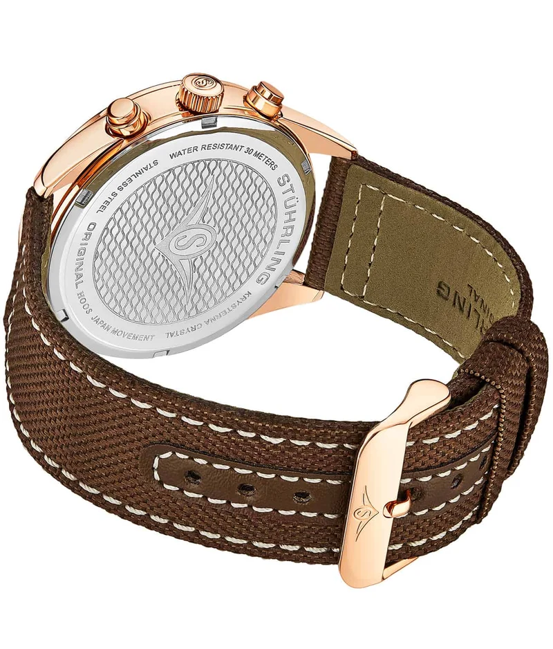 Stührling Sky Navigator Quartz Aviator 42mm