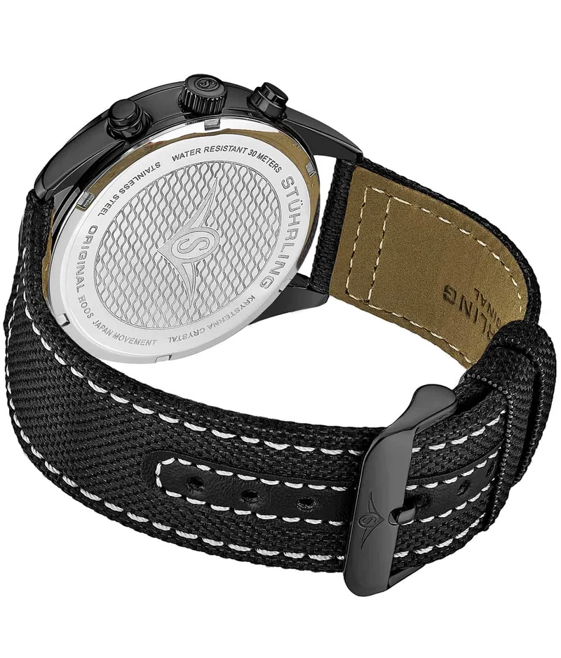 Stührling Sky Navigator Quartz Aviator 42mm