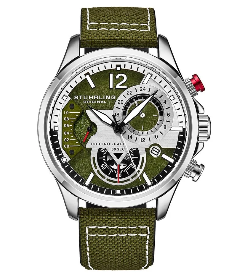 Stührling Cordura 908 Quartz 45mm Aviator