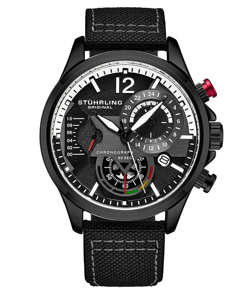 Stührling Cordura 908 Quartz 45mm Aviator
