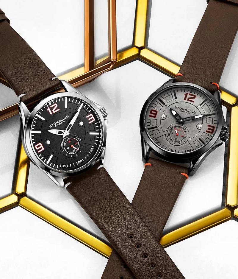 Stührling Aviator 3934 Quartz 43mm