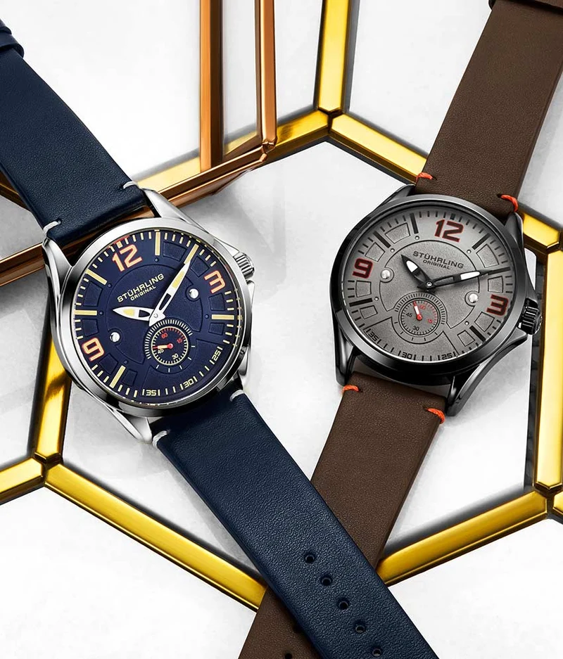 Stührling Aviator 3934 Quartz 43mm