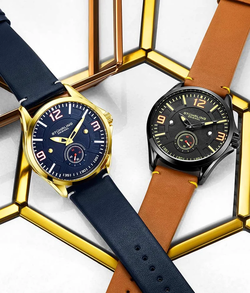 Stührling Aviator 3934 Quartz 43mm
