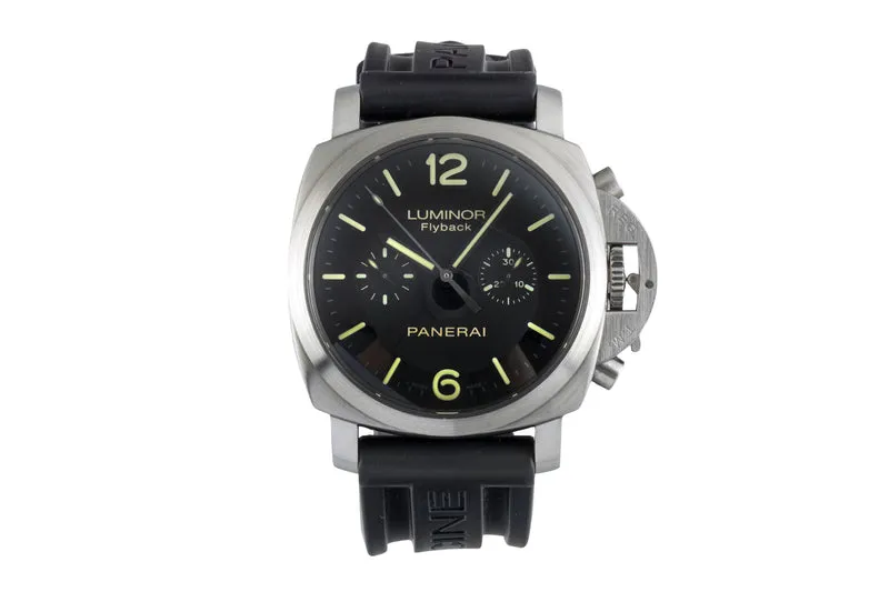 Panerai Luminor chronograph steel automatic men's watch PAM00361 [2506033]