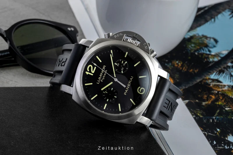 Panerai Luminor chronograph steel automatic men's watch PAM00361 [2506033]