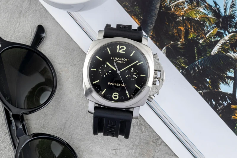 Panerai Luminor chronograph steel automatic men's watch PAM00361 [2506033]