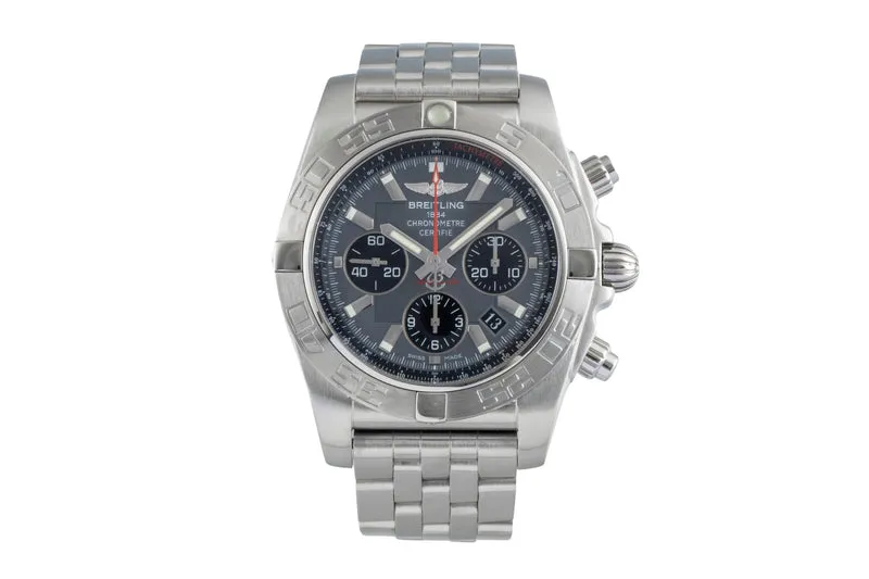 Breitling Chronomat chronograph steel automatic men's watch AB0110 [2506673]