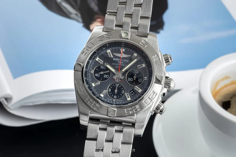 Breitling Chronomat chronograph steel automatic men's watch AB0110 [2506673]