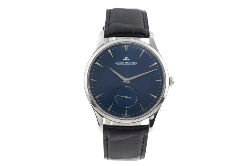 Jaeger LeCoultre Master Ultra Thin steel automatic men's watch Q1358480, 174.8.90.S LP: 10300EUR [2600293]