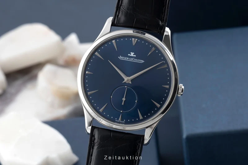 Jaeger LeCoultre Master Ultra Thin steel automatic men's watch Q1358480, 174.8.90.S LP: 10300EUR [2600293]