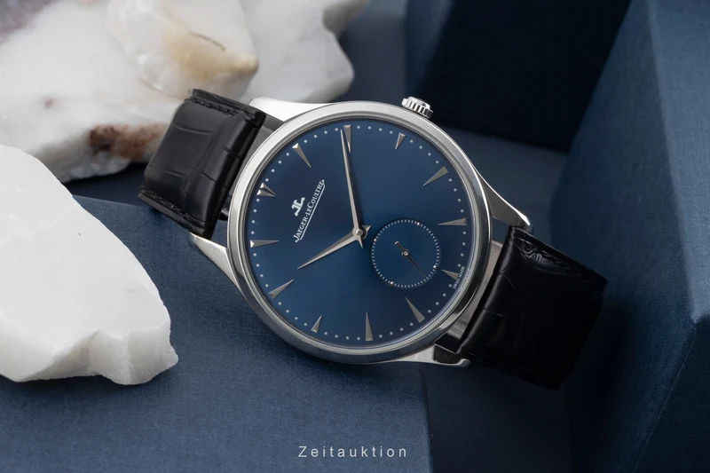 Jaeger LeCoultre Master Ultra Thin steel automatic men's watch Q1358480, 174.8.90.S LP: 10300EUR [2600293]