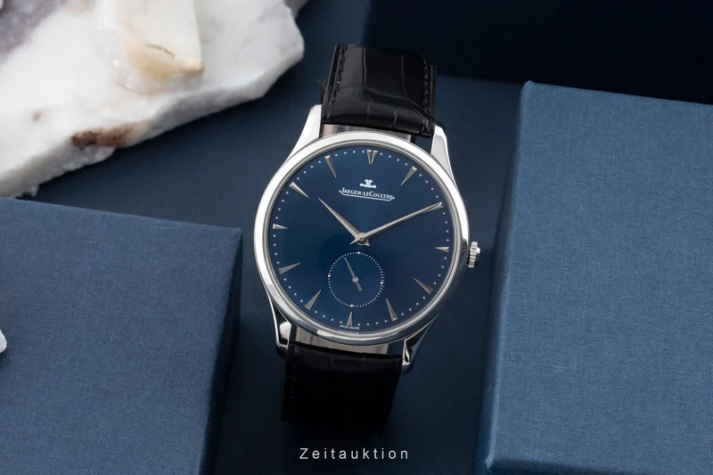 Jaeger LeCoultre Master Ultra Thin steel automatic men's watch Q1358480, 174.8.90.S LP: 10300EUR [2600293]