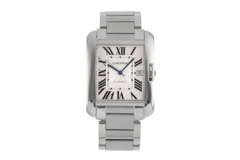 Cartier Tank steel automatic men's watch W5310008 [2600554]