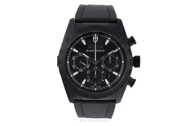 Tudor Black Shield chronograph ceramic / steel automatic men's watch 42000CN [2600625]