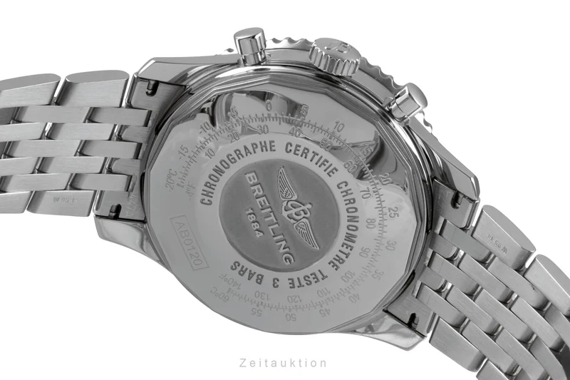 Breitling Navitimer 01 chronograph steel automatic men's watch AB012012/BB01 LP: 9850EUR [2600194]