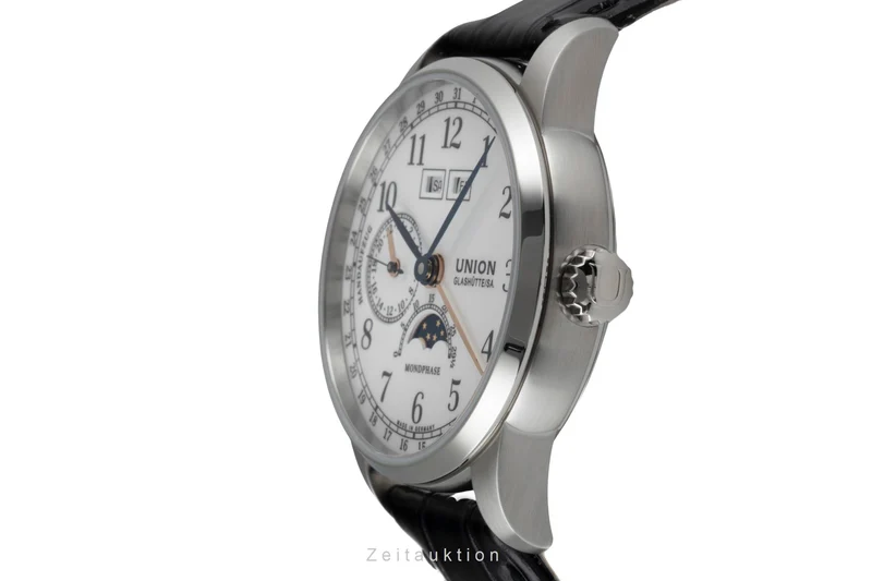 Union Glashütte 1893 steel manual winding men's watch D007.458.16.017.00 LP: 3100EUR [2600565]