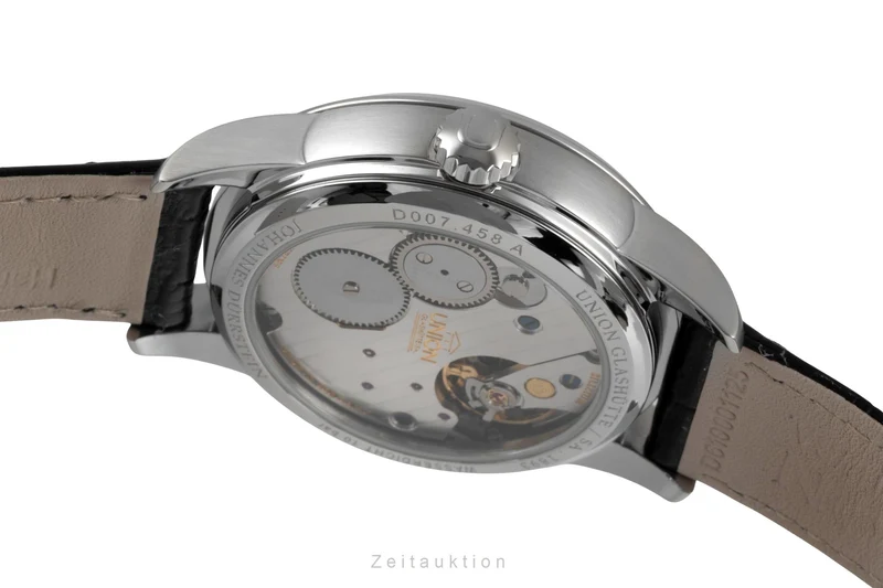 Union Glashütte 1893 steel manual winding men's watch D007.458.16.017.00 LP: 3100EUR [2600565]
