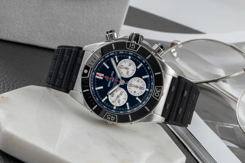 Breitling Chronomat 44 chronograph steel automatic men's watch AB0136251B1S1 LP: 10000EUR [2600258]