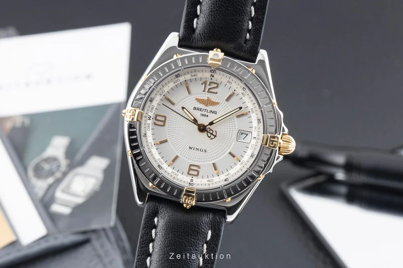 Breitling Wings steel / gold automatic men's watch B10050 [2600242]