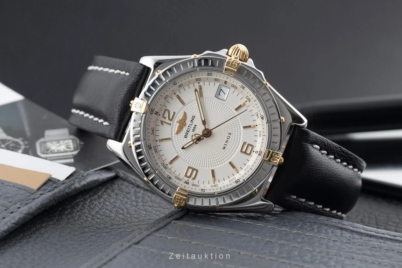 Breitling Wings steel / gold automatic men's watch B10050 [2600242]