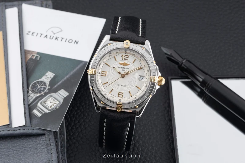 Breitling Wings steel / gold automatic men's watch B10050 [2600242]