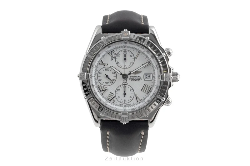 Breitling Crosswind chronograph steel automatic men's watch A13055 LP: 8100EUR [2600149]